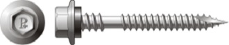 SCREW T17 HEX SEAL TOP LOK C4 12-11 X 65 PAPERBARK 